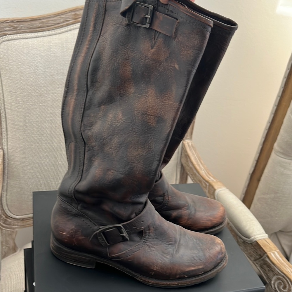 Frye leather boots